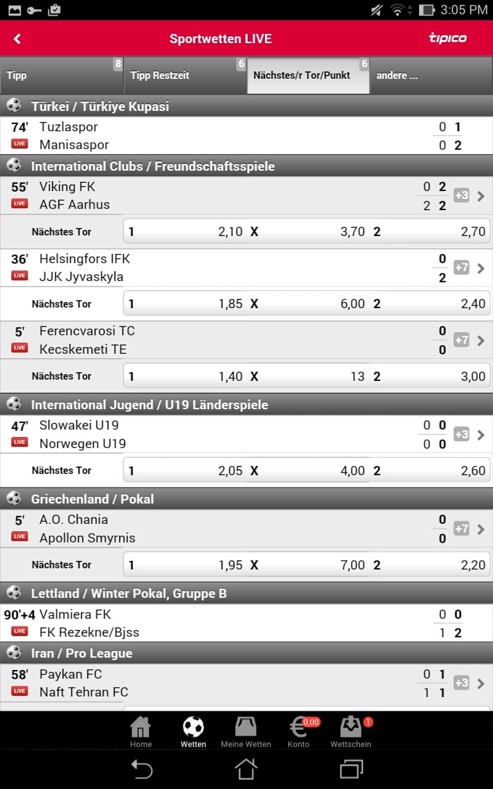 Betano Livewetten